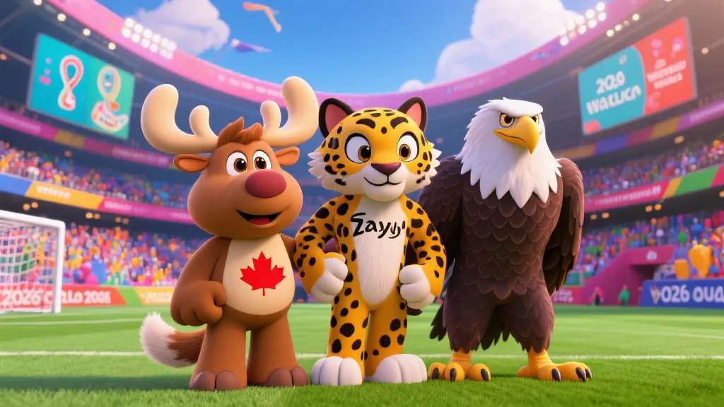 揭秘2026世界杯吉祥物：Maple、Zayu与Clutch背后的文化密码与狂欢寓意